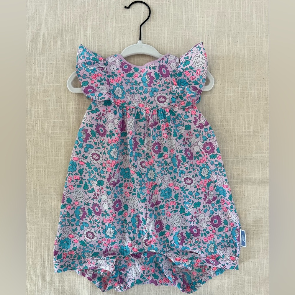Jacadi Floral Baby Romper